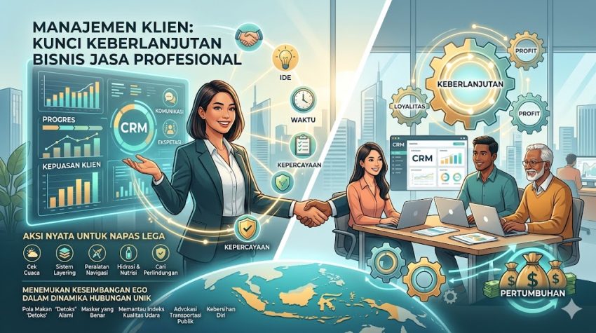 manajemen klien: kunci keberlanjutan bisnis jasa profesional