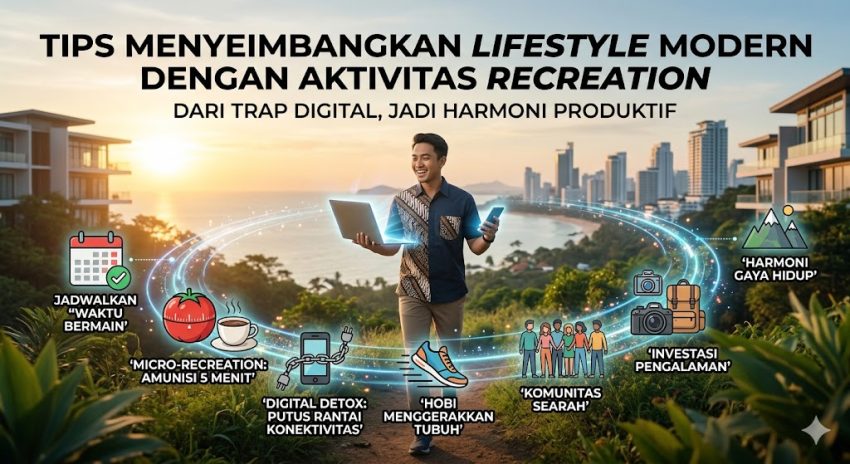 Tips Menyeimbangkan Lifestyle Modern dengan Aktivitas Recreation