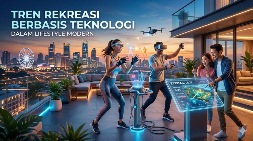 tren recreation berbasis teknologi yang mendominasi lifestyle modern