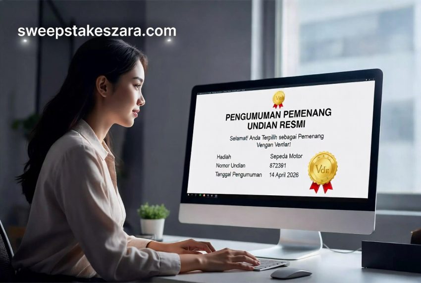 Cara mengecek pengumuman pemenang undian resmi